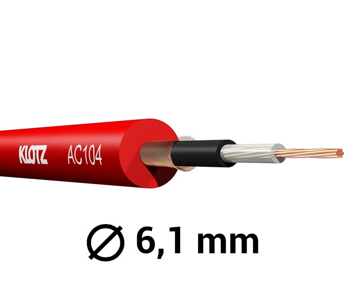 KLOTZ - AC104RT Nástrojový kábel