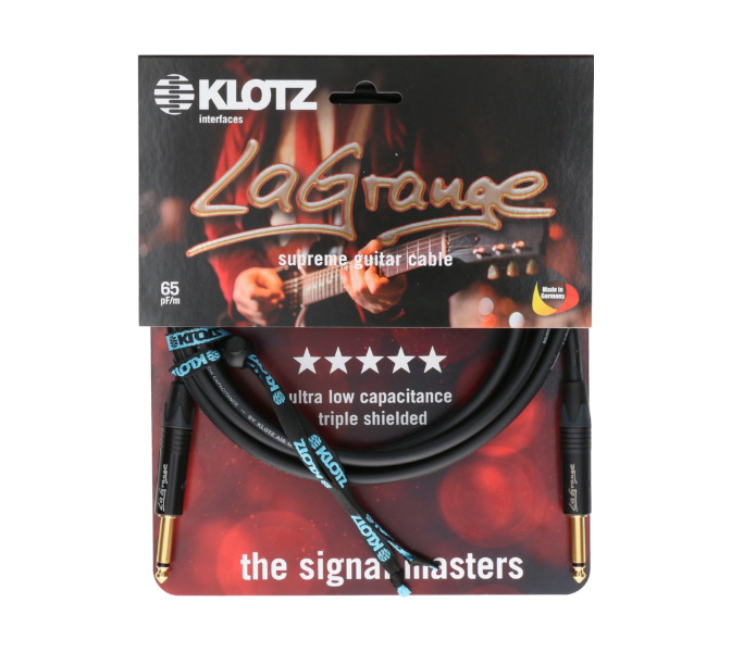 Gitarový kábel KLOTZ, 6m, LaGrange, LA-GPP0600