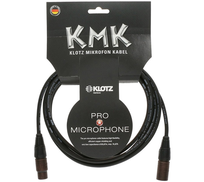 Mikrofónny kábel KLOTZ, 5m, KMK, M1FM1K0500