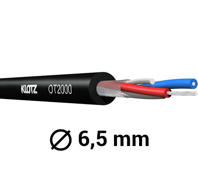KLOTZ - OT2000.100 - OmniTRANS DMX AES/EBU, 110 Ohm, 100m špulka