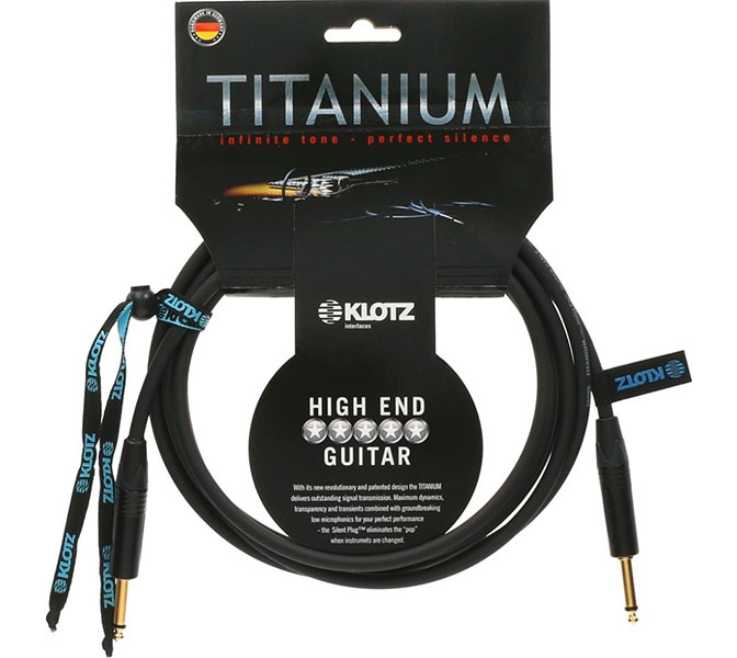 Gitarový kábel KLOTZ, 9m, Titanium, TI-0900PP